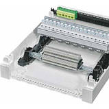 Hager Vega VB118TB. Щит на 18 модулів (1x18) зовнішньої установки з прозорими дверима, фото 3