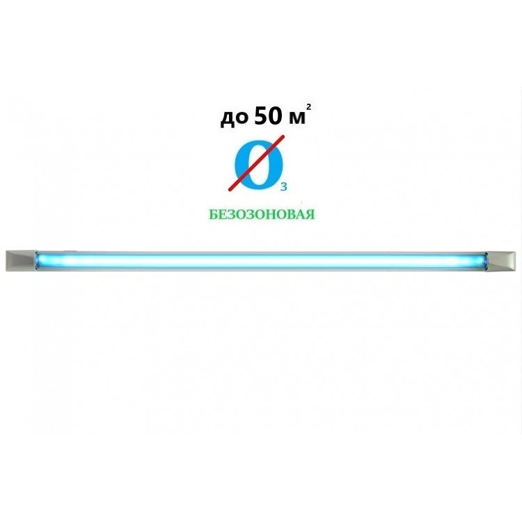 Бактерицидна безвіднова кварцова лампа BactoSfera OBB 36S OF настінний опромінювач, фото 1