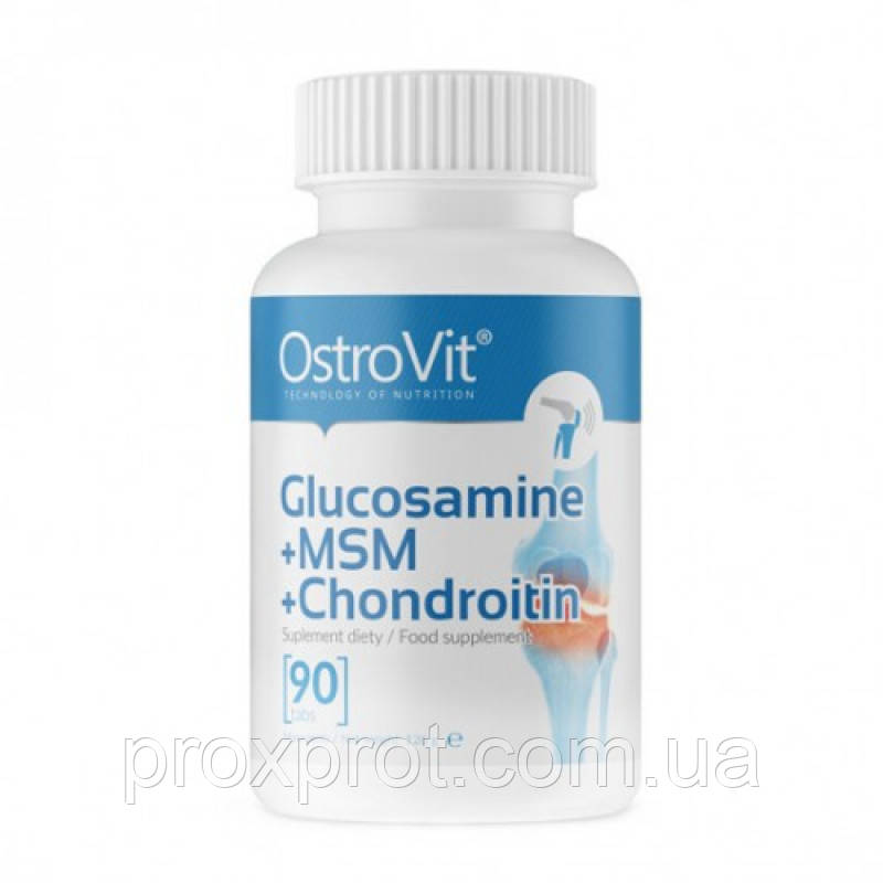 OstroVit Glucosamine + Msm + Chondroitin 90 таблеток