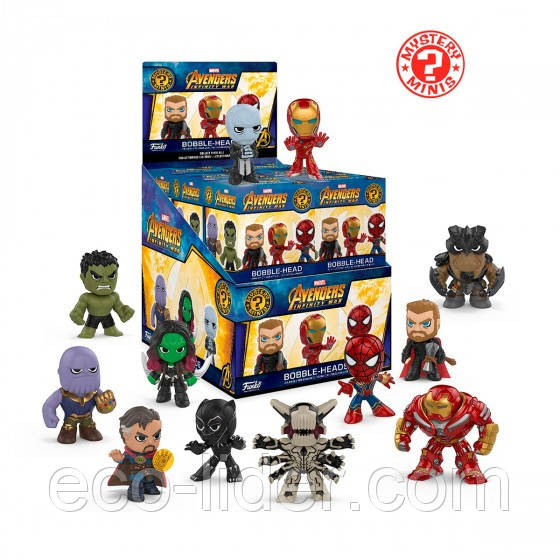 Ігрова фігурка FUNKO MYSTERY MINIS - МЕСНИКИ:ВІЙНА НЕСКІНЧЕННОСТІ (в асорт., у дисплеї н.)