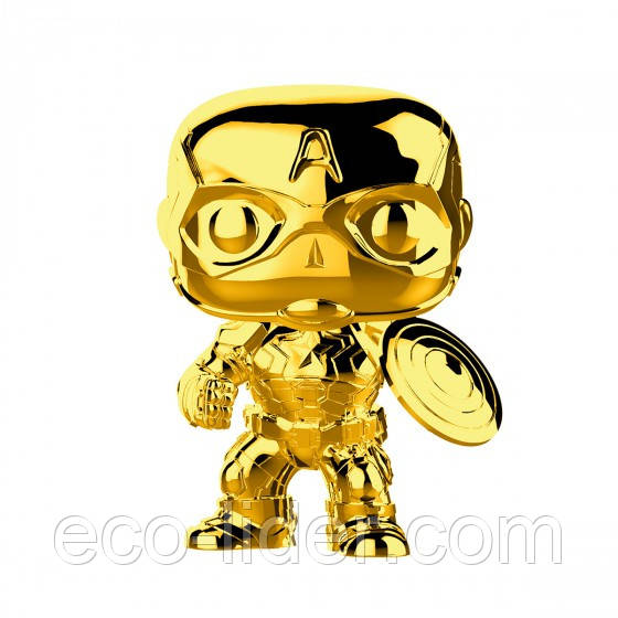 Ігрова фігурка FUNKO POP! серії "Золотий хром" - КАПІТАН АМЕРИКА