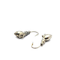 Мормишка Вольфрам Стрекоза G07, M, 1,02g, Гачок №12, Темне срібло, 10шт/уп