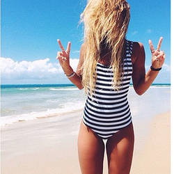 Закритий жіночий купальник, жіночі купальники С-011