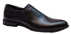 Туфлі чоловічі "Strado". Чорні. Натуральна шкіра