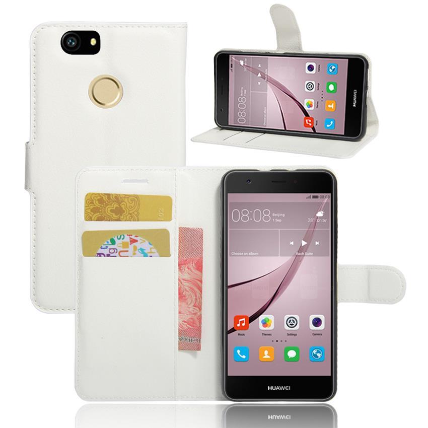 Чохол-книжка Litchie Wallet для Huawei Nova Білий
