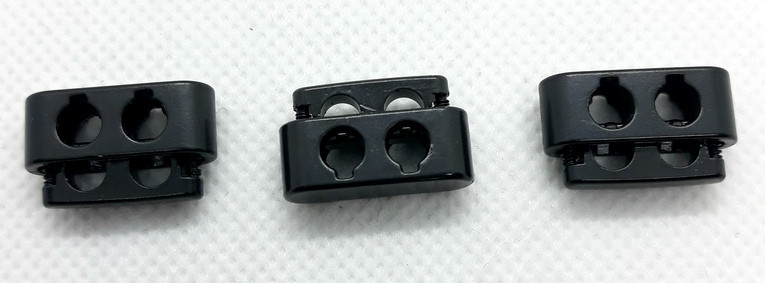 Фіксатор для шнура 885 метал чорний, фото 1