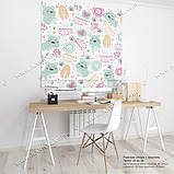 Римська фото штора Ведмедики. Безкоштовна доставка., фото 3