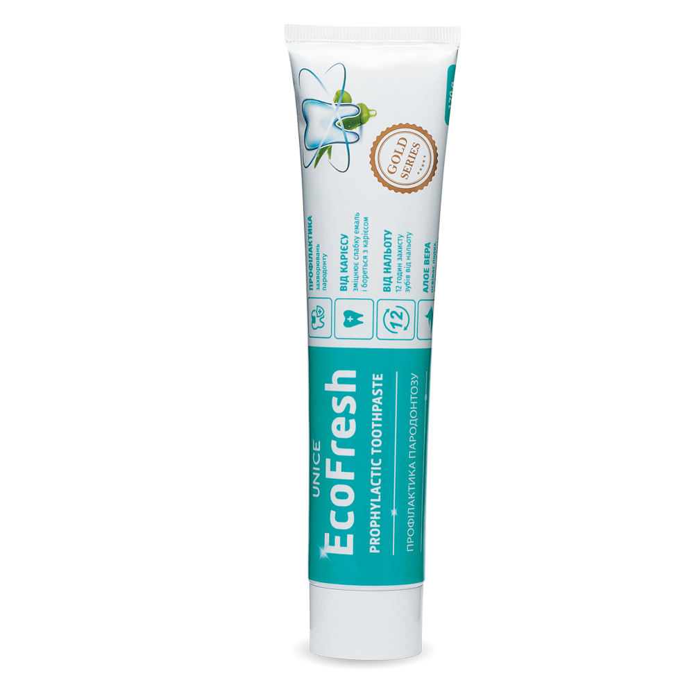 Зубна паста Хелсі фарм EcoFresh профілактика парадонтозу 170 г (2412001)