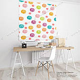 Римська фото штора Кружечки. Безкоштовна доставка., фото 3