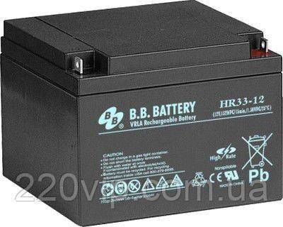 Аккумулятор BB BATTERY, HR33-12/B1
