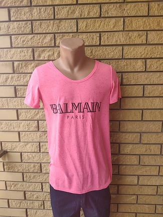 Футболка чоловіча брендовий BALMAIN, Туреччина, фото 2