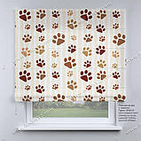 Римська фото штора Сліди. Безкоштовна доставка., фото 2