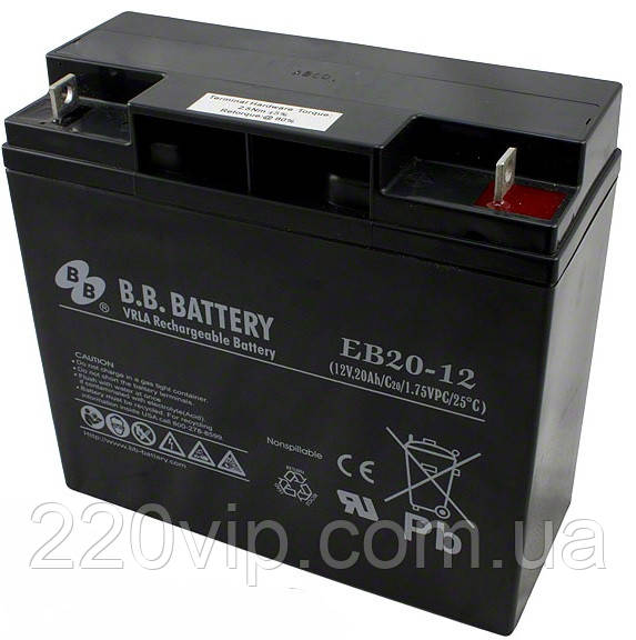 Аккумулятор BB BATTERY, EB20-12