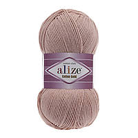 Alize COTTON GOLD (Коттон Голд) № 161 пудра (Пряжа хлопок, нитки для вязания)