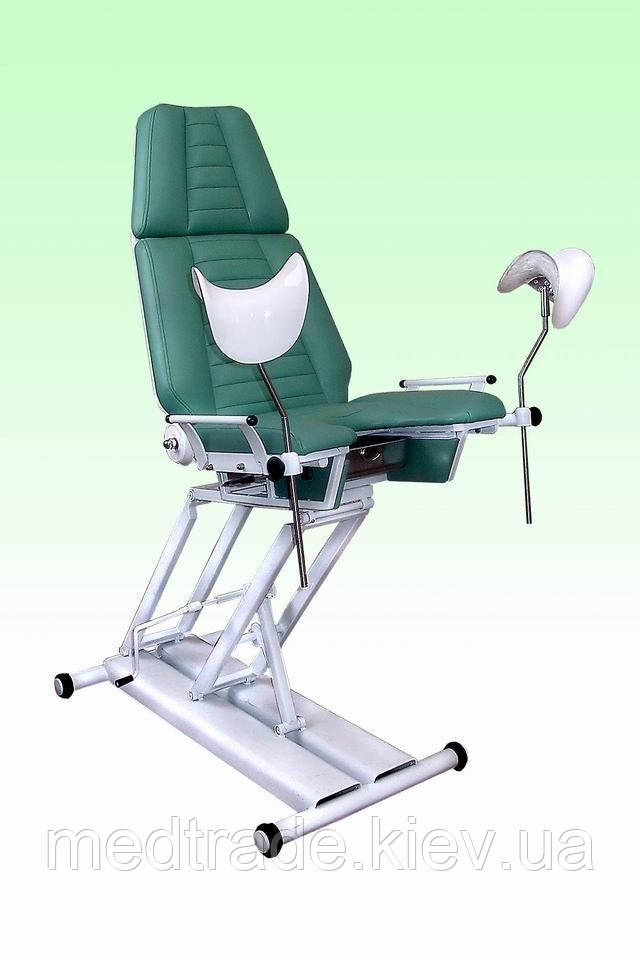 Гінекологічне крісло з гідравлічним регулюванням висоти
