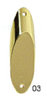 Блешня "Fishing ROI" Kastmaster 7g 4cm C005-1-03