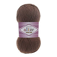 Alize COTTON GOLD (Коттон Голд) № 493 коричневый (Пряжа хлопок, нитки для вязания)