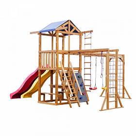 Дитячий майданчик SportBaby Babyland-12 дерев'яний комплекс