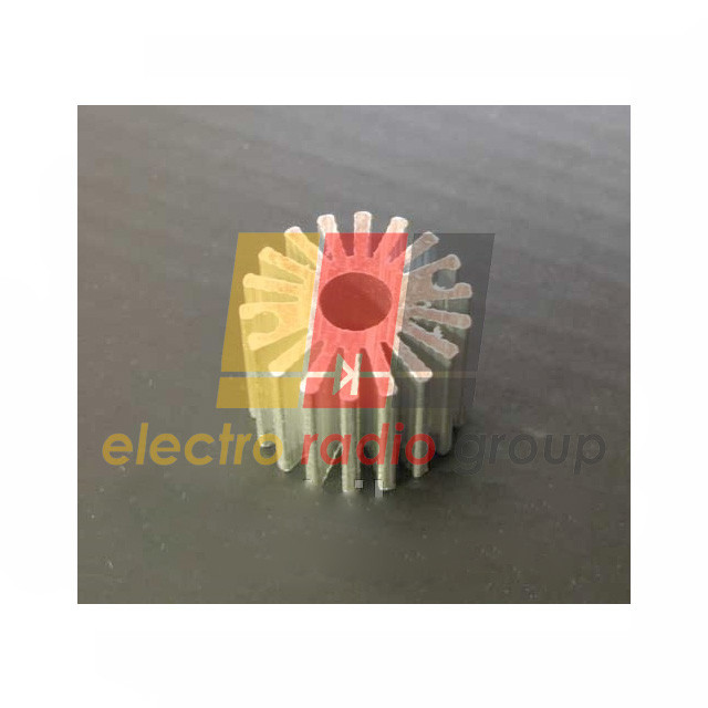 Радіатор для 0,5 Вт світлодіоди d20х15мм