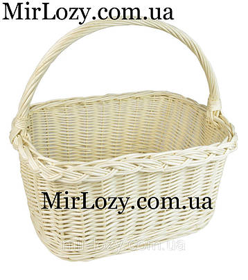 Кошик з лози 40х30, фото 3