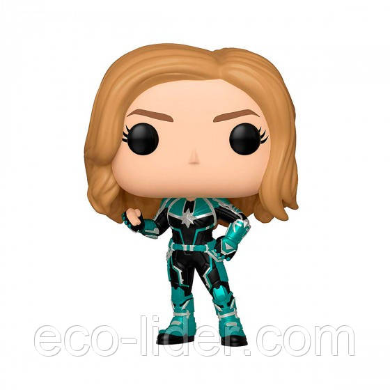 Ігрова фігурка FUNKO POP! серії "Капітан Марвел" - КАПІТАН МАРВЕЛ (у зеленому костюмі), фото 1