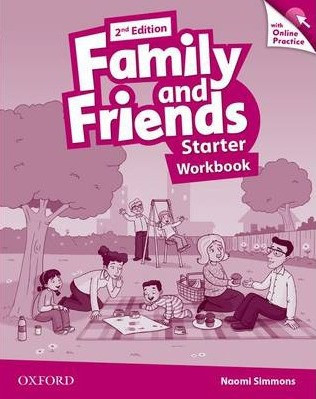 Family and Friends Starter Second Edition Workbook with Online Practice