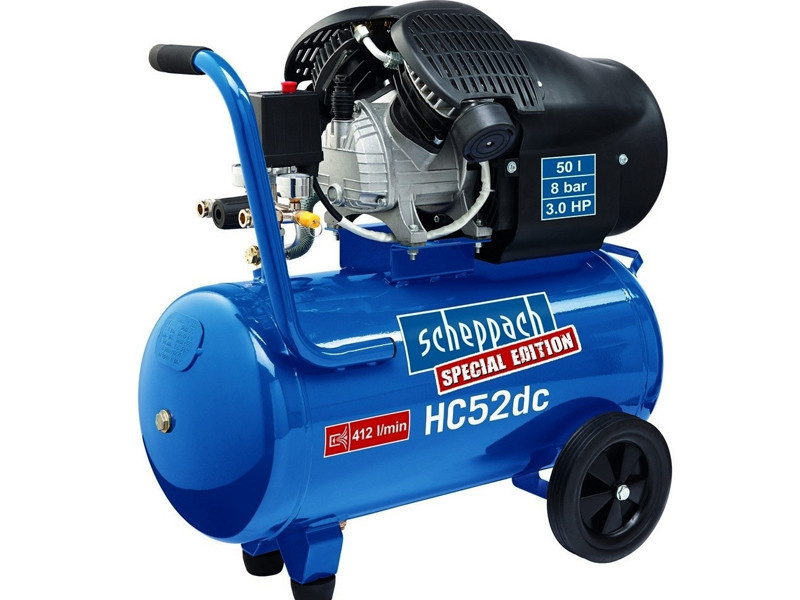 2-х цилиндровый Компрессор на 50 литров Scheppach HC52dc (ID#921889913 ...
