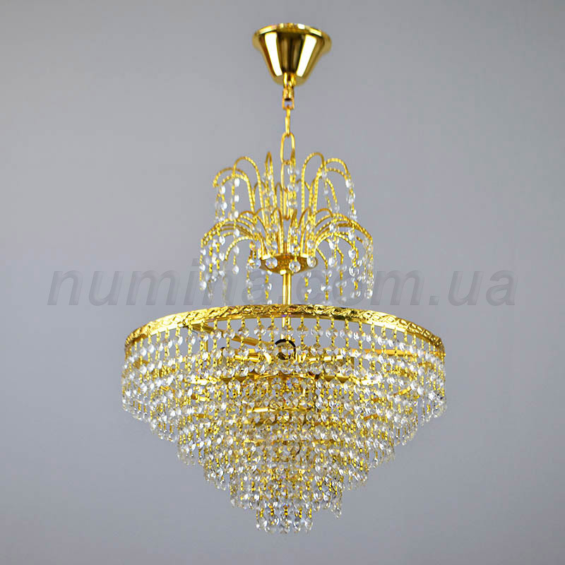 Люстра підвісна 36-103/400 кришталева