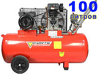 Ременной компрессор на 100 литров Forte ZA 65-100