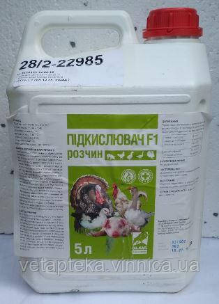 Підкислювач F1 25л, фото 1