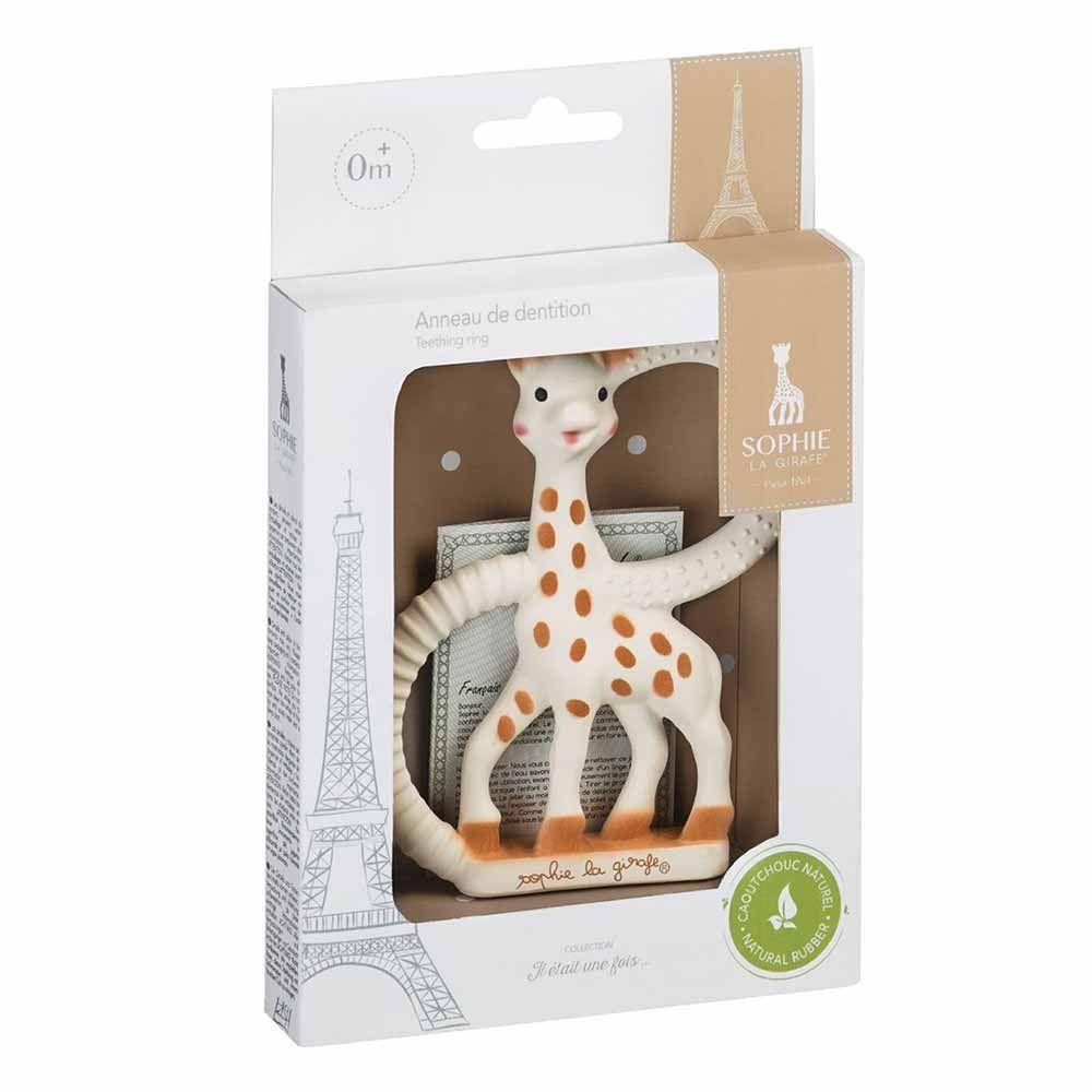 Vulli — Прорізувач із кільцями SO PURE (м'який) у подарунковому пакованні, фото 1