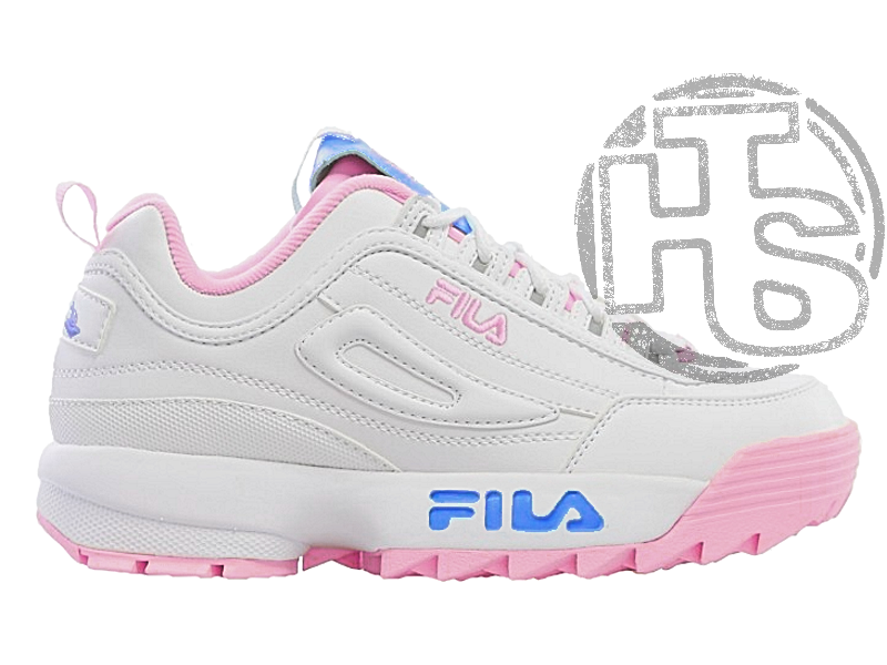 Жіночі кросівки Scarpa Bassa Fila Disruptor Low The Candy Shop White/Pink/Blue
