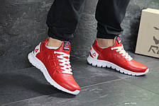 Чоловічі кросівки Reebok Sublite,шкіряні червоні, фото 2