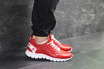 Чоловічі кросівки Reebok Sublite,шкіряні червоні, фото 2