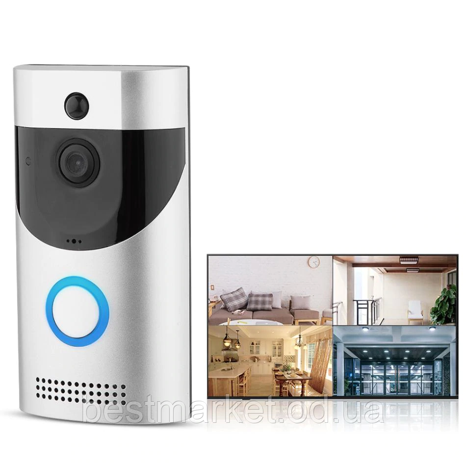  Wifi с датчиком движения Anytek Smart Doorbell B30 Full HD .