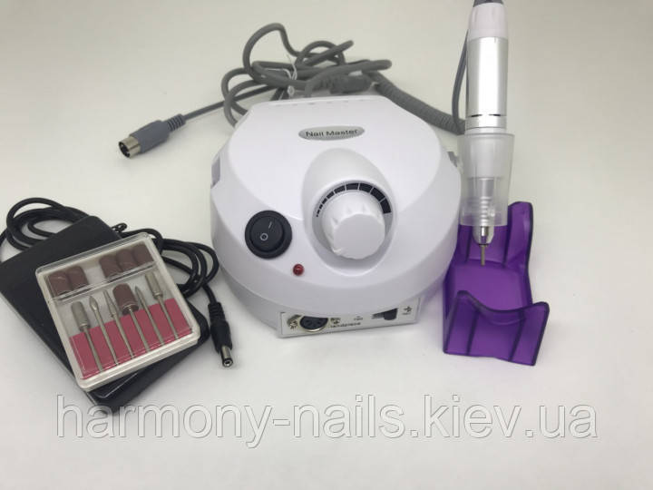 Фрезер для манікюру/педикюру Nail Master ZS-601 PRO WHITE