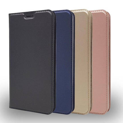 Шкіряний чохол-книжка Kiwis на LG Q60 (4 кольори), фото 1