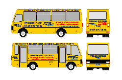 Оренда під рекламу транспорту (м/автобус Рута) г.Ніколаїв