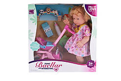 Лялька 10399 (12шт/2) коляска, пляшечка, в кор.