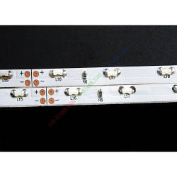 Жовта світлодіодна стрічка бічного світіння 4,8 W SMD 4008 (60 шт. / М) IP20 Біла підкладка