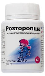 Дієтична домішка Розторопша 500 мг 60 шт Вітера