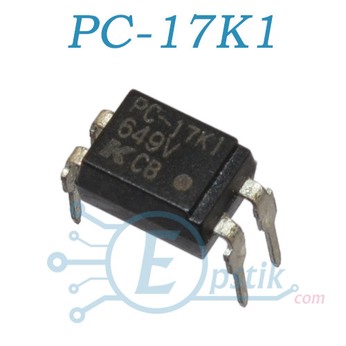 PC-17K1, оптопара транзисторна, DIP4