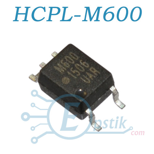 HCPL-M600, Оптопара, з цифровим виходом, SOP5