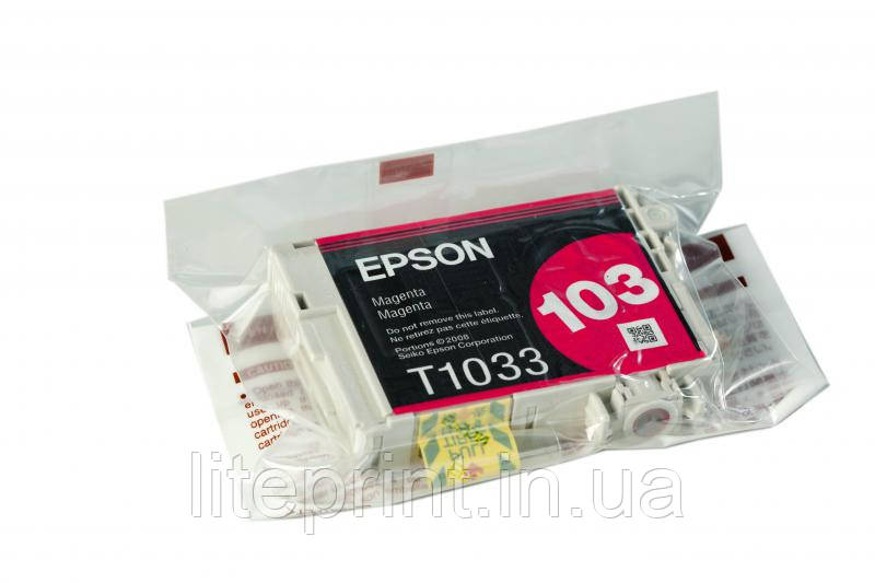 Оригінальний картридж Epson T1033, Magenta