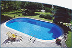 Овальний збірний басейн серії TOSCANA розмір 900х500х150 см, фото 3