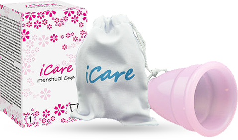 Менструальна чаша, кап Icare з медичного силікону S або L