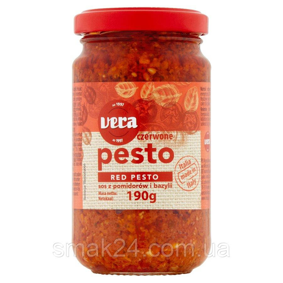 Соус Red Pesto Vera 190 г Польща