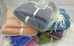 Подарунковий набір із двох махрових рушників (баня й обличчя), фото 4