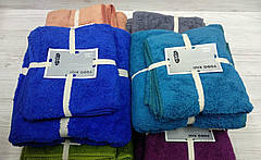 Подарунковий набір із двох махрових рушників (баня й обличчя), фото 5