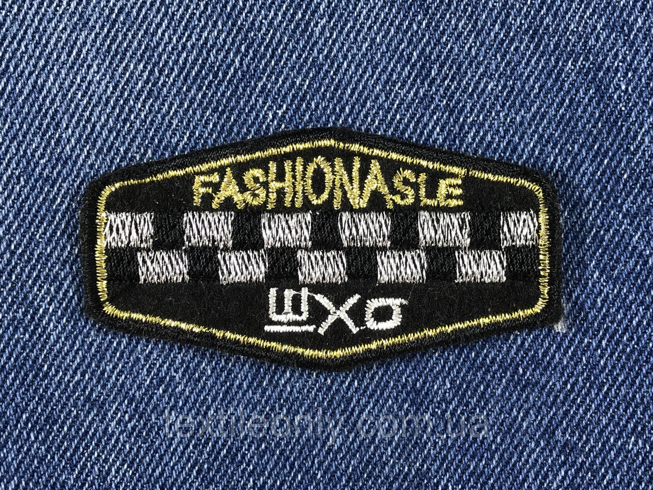 Нашивка FashioN 75х40 мм